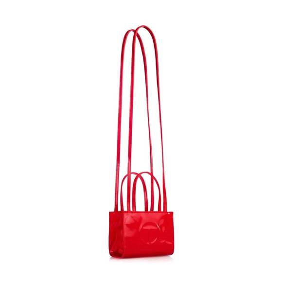 Small Red Patent Telfar Bag - Picture 1 of 11